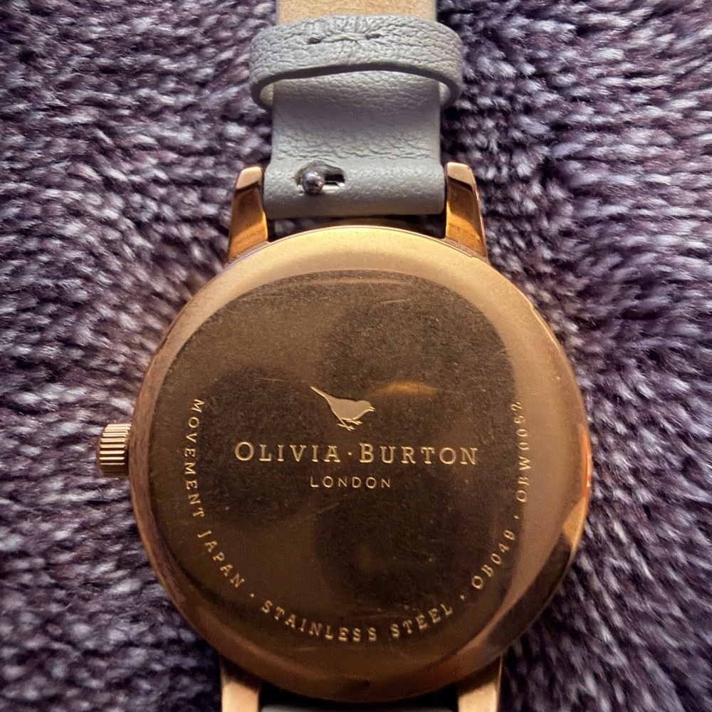 OLIVIA BURTON Gold and Gray Watch - Picture 3 of 5